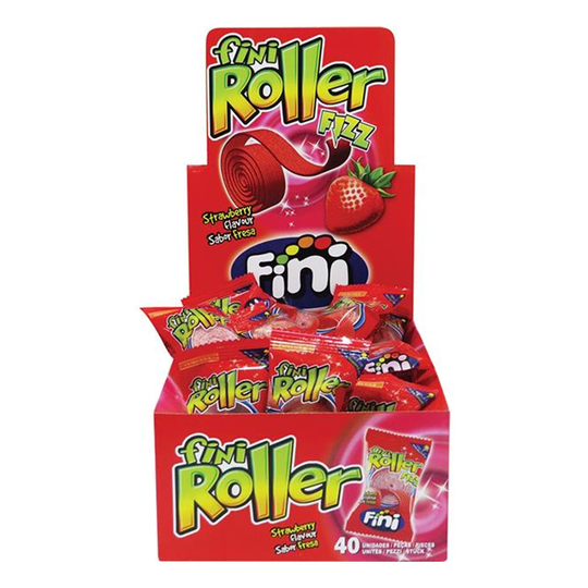 Fini Roller Jordgubb - 40-pack