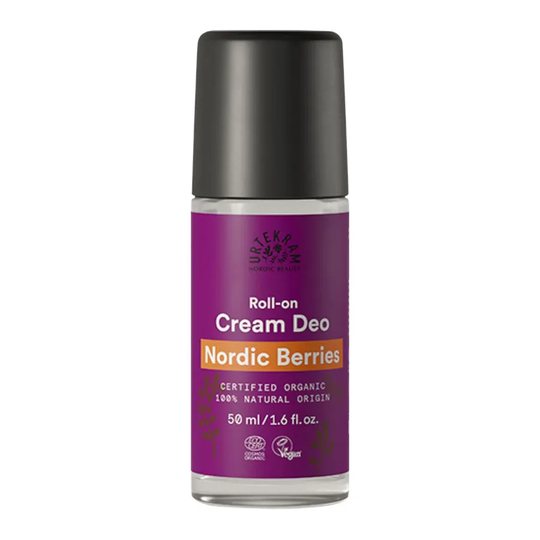 Urtekram Beauty Nordic Berries Cream Deo, 50ml roll-on ekologisk
