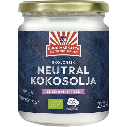 Kung Markatta Neutal Kokosolja Eko 216 ml