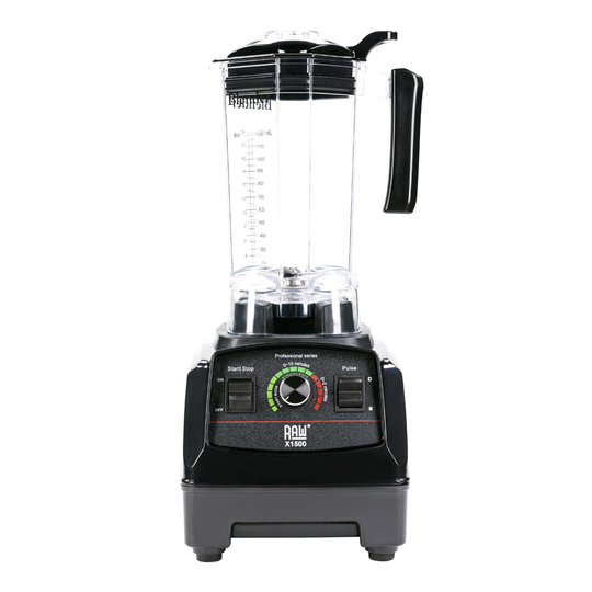 Raw - High Speed Blender X1500 Svart