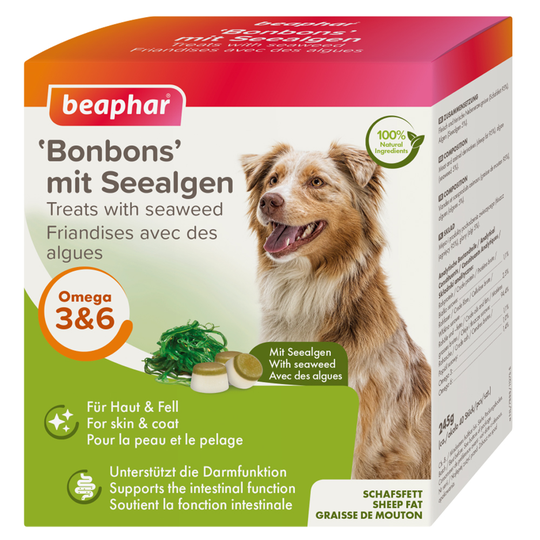 beaphar 'Bonbons' godis med alger - Ekonomipack: 2 x 245 g