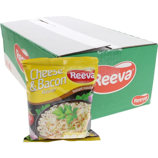 Reeva Ost Bacon Nudlar 24-pack
