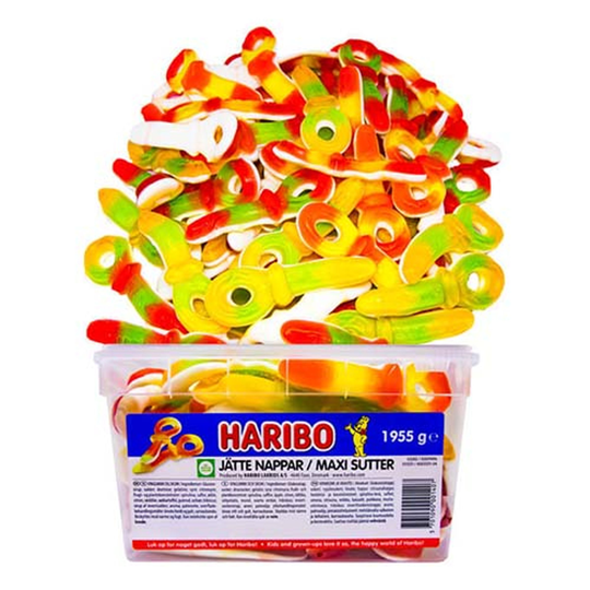 Jättenappar Frukt Storpack - 2.5 kg