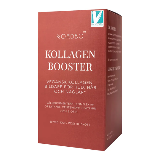 Nordbo Kollagen Booster Vegan, 60 kap