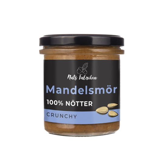 Nuts Fabriken Mandelsmör Crunchy 300 g