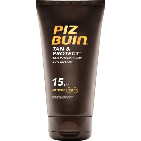 Piz Buin Tan & Protect Tan Intensifying Sun Lotion SPF15 150 ml