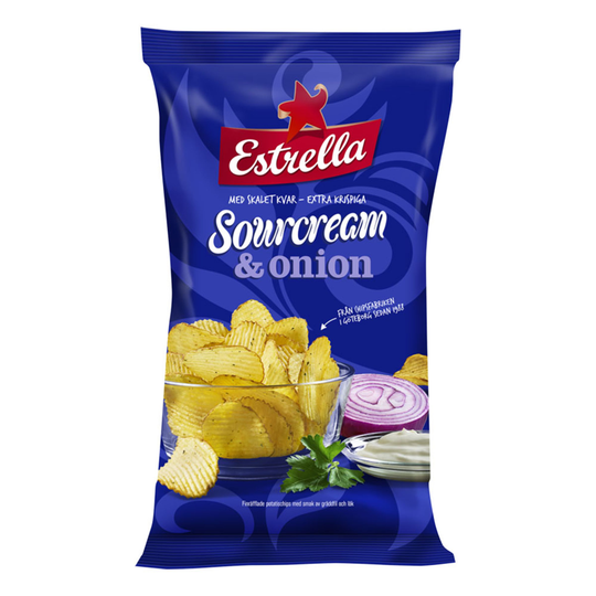 Estrella Sourcream & Onion - 175 gram