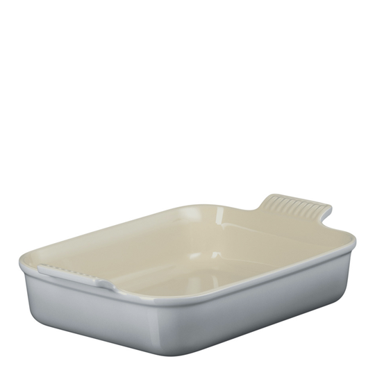 Le Creuset - Heritage Rektangulär Form 26x19 cm Mist Gray