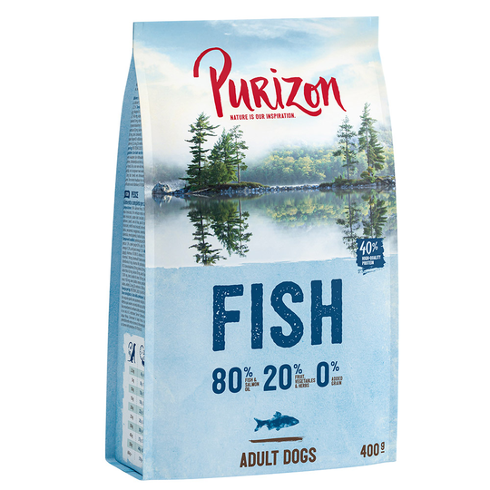 Prova-på-pris! Purizon 300 - 400 g - Adult Fish - Grain Free
