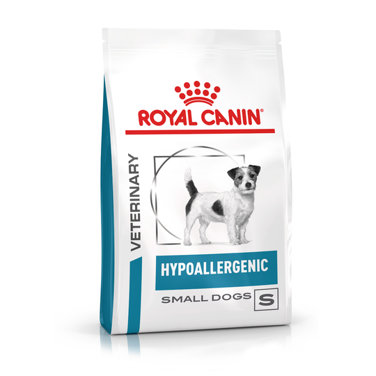 Ekonomipack: 2 påsar Royal Canin Veterinary hundfoder till lågt pris! - Hypoallergenic Small Dog (2 x 3,5 kg)