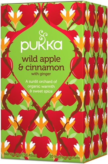 Pukka Fruktte Wild Apple & Cinnamon 20-pack