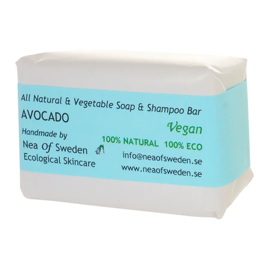 Nea of Sweden Soap & Shampoo Bar Avocado, 110 g