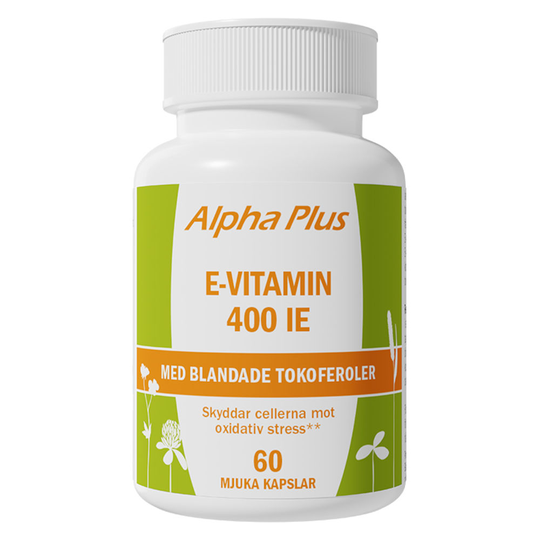 Alpha Plus E-vitamin 400 IE 60 kapslar