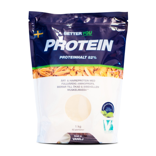 Better You Ärt & Havre Protein Vanilj, 1kg