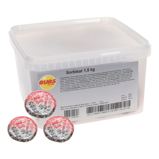 Bubs Sorbisar Storpack - 3,8 kg