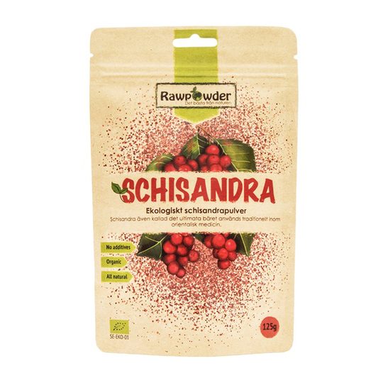 Rawpowder Schisandra pulver 125 g