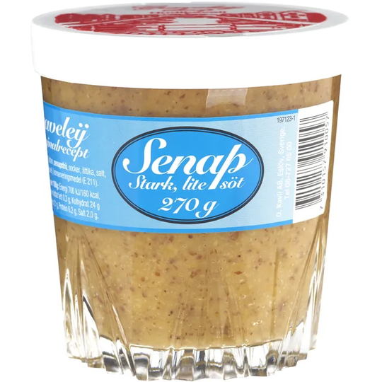 Kavli 2 x Senap Stark Lite Söt