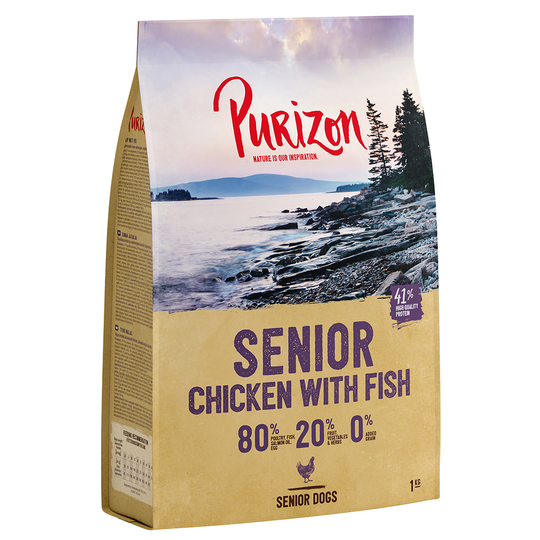 Purizon Senior Chicken & Fish - Grain Free - 4 kg