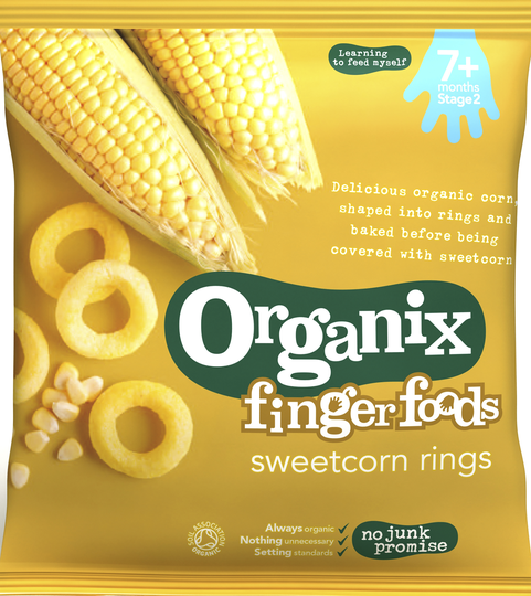 Organix Majsringar 7 mån 20 g