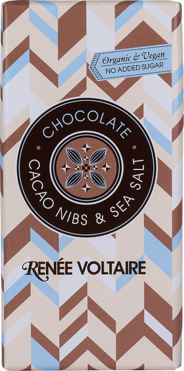 Renée Voltaire Chokladkaka Kakaonibs & Havssalt 80 g