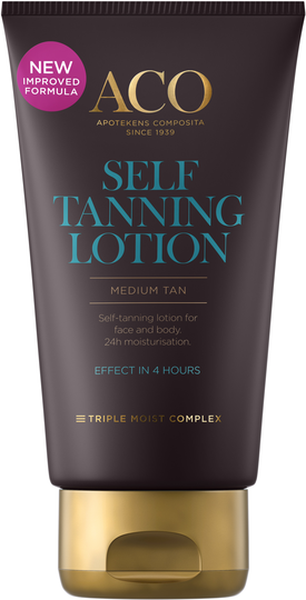 ACO Self-Tanning Lotion Medium Tan Parf 150ml