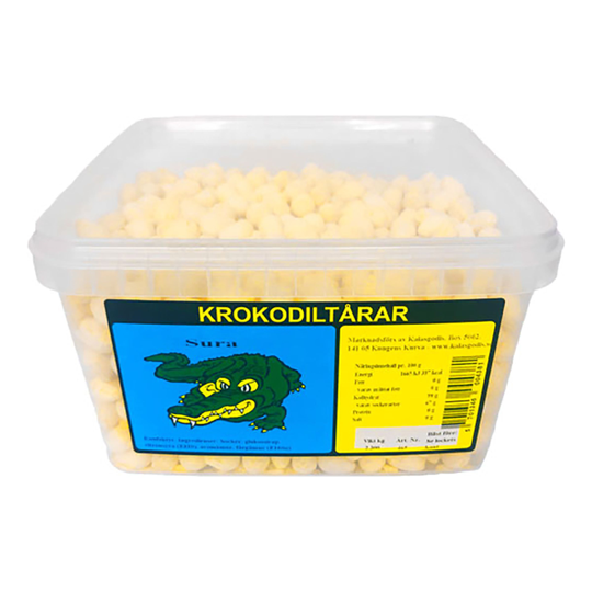 Krokodiltårar Sura - 2,3 kg