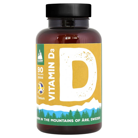 Kleen Sports Nutrition Vitamin D 2500 IE, 90 kapslar