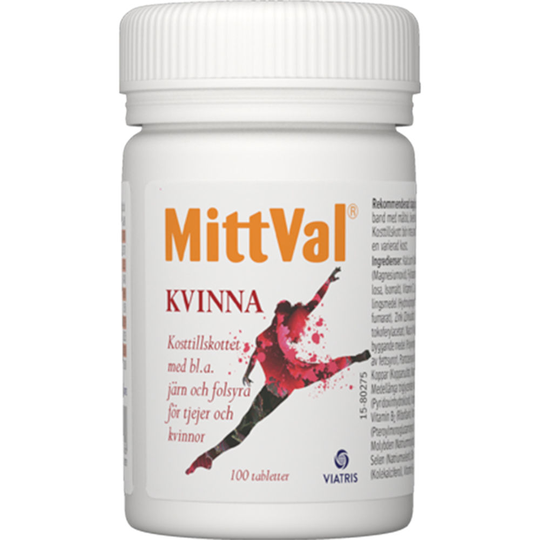 MittVal Kvinna Tablett 100st