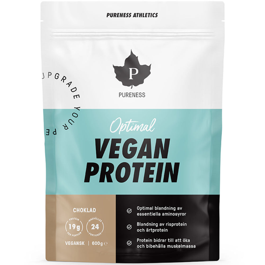 Pureness Athletics Optimal Vegan Protein Choklad 600 g