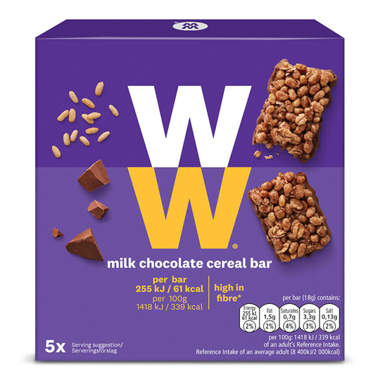 WW ViktVäktarna Müslibar med Mjölkchoklad