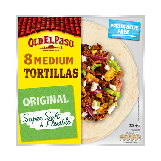 Old El Paso 2 x Tortillabröd Super Soft