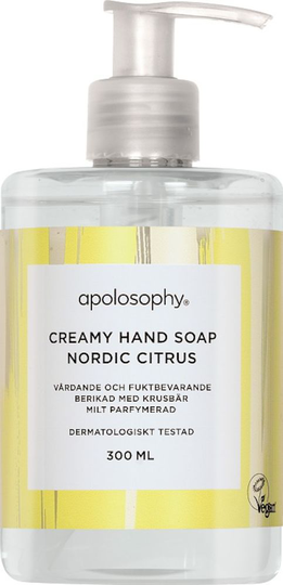 Apolosophy Creamy Hand Soap Nordic Citrus 300ml