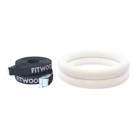 Fitwood Romerska Ringar, Vit & svart