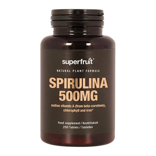 Superfruit Spirulina, 250 tabletter ekologisk