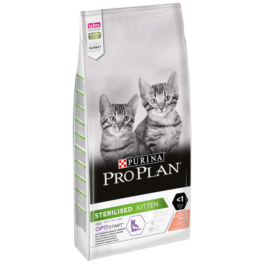 Pro Plan Sterilised Kitten Rich in Salmon - Ekonomipack: 2 x 10 kg