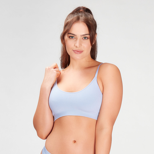 MP Women's Composure Seamless Bralette - Blå - L