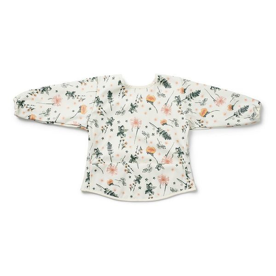 Elodie Long sleeve Baby Bib Meadow Blossom