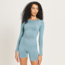 MP Women's Shape Seamless Long Sleeve Top - Blå - XS