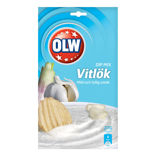 OLW Dippmix Vitlök - 21 gram