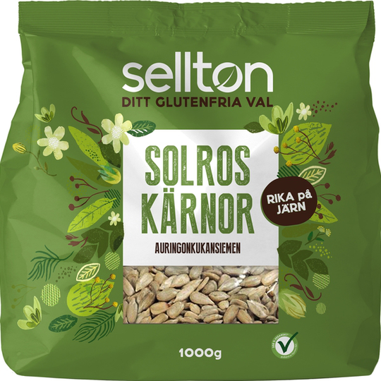 Sellton Solroskärnor 1000 g