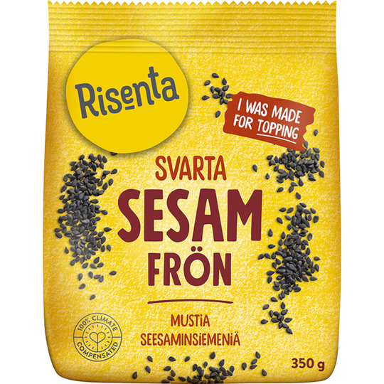 Risenta Svarta Sesamfrön 350 g