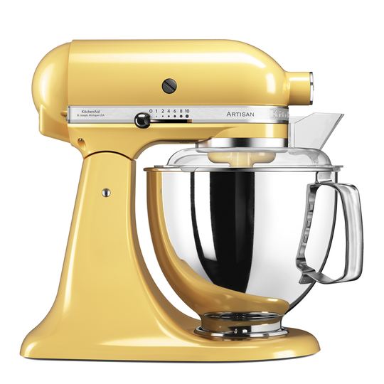 KitchenAid - KitchenAid Artisan Köksmaskin 4,8 + 3 L Gul