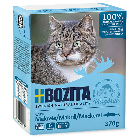 Bozita bitar i gelé 6 x 370 g Makrill