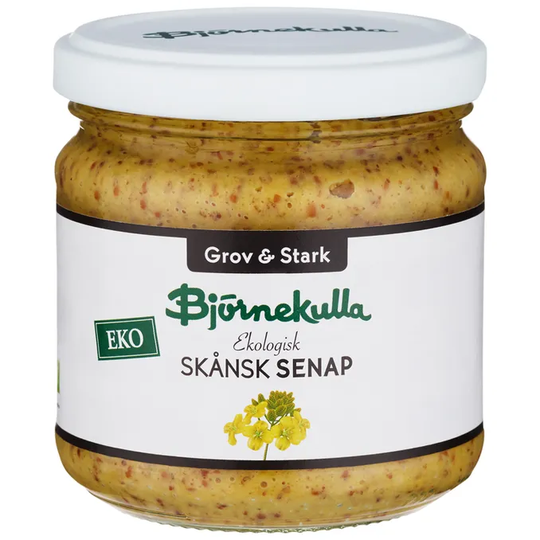 Björnekulla 2 x Skånsk Senap Grov & stark Eko