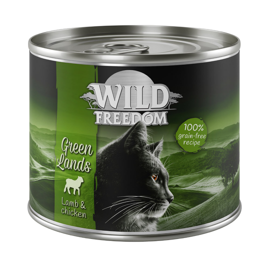 Wild Freedom Adult 6 x 200 g - Green Lands - Lamb & Chicken