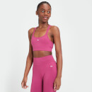 MP Women's Jersey Bra - Sangria/röd - XXS