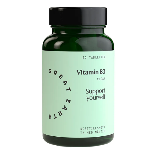 Great Earth Niacin, 60 tabletter
