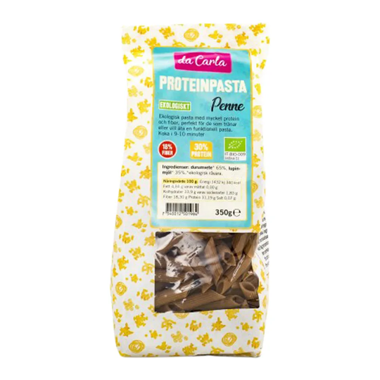 Da Carla Pasta Penne Protein, 350 g ekologisk