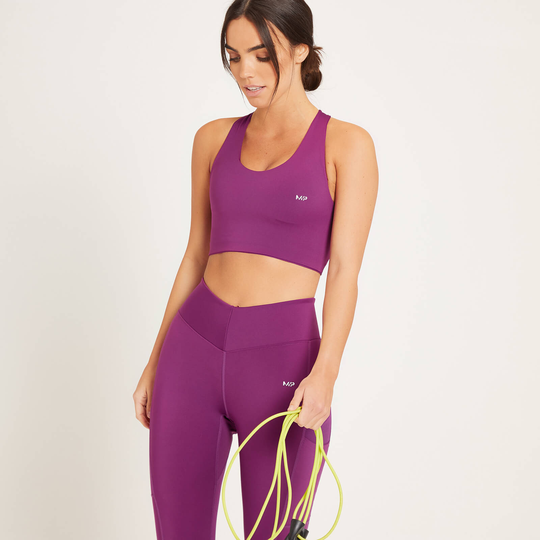 MP Women's Tempo Cross Back Sports Bra - Lila - XS