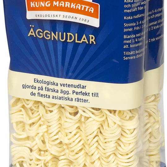 Kung Markatta Äggnudlar EKO 250 g